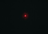 Image of a star with an Astronomik filter